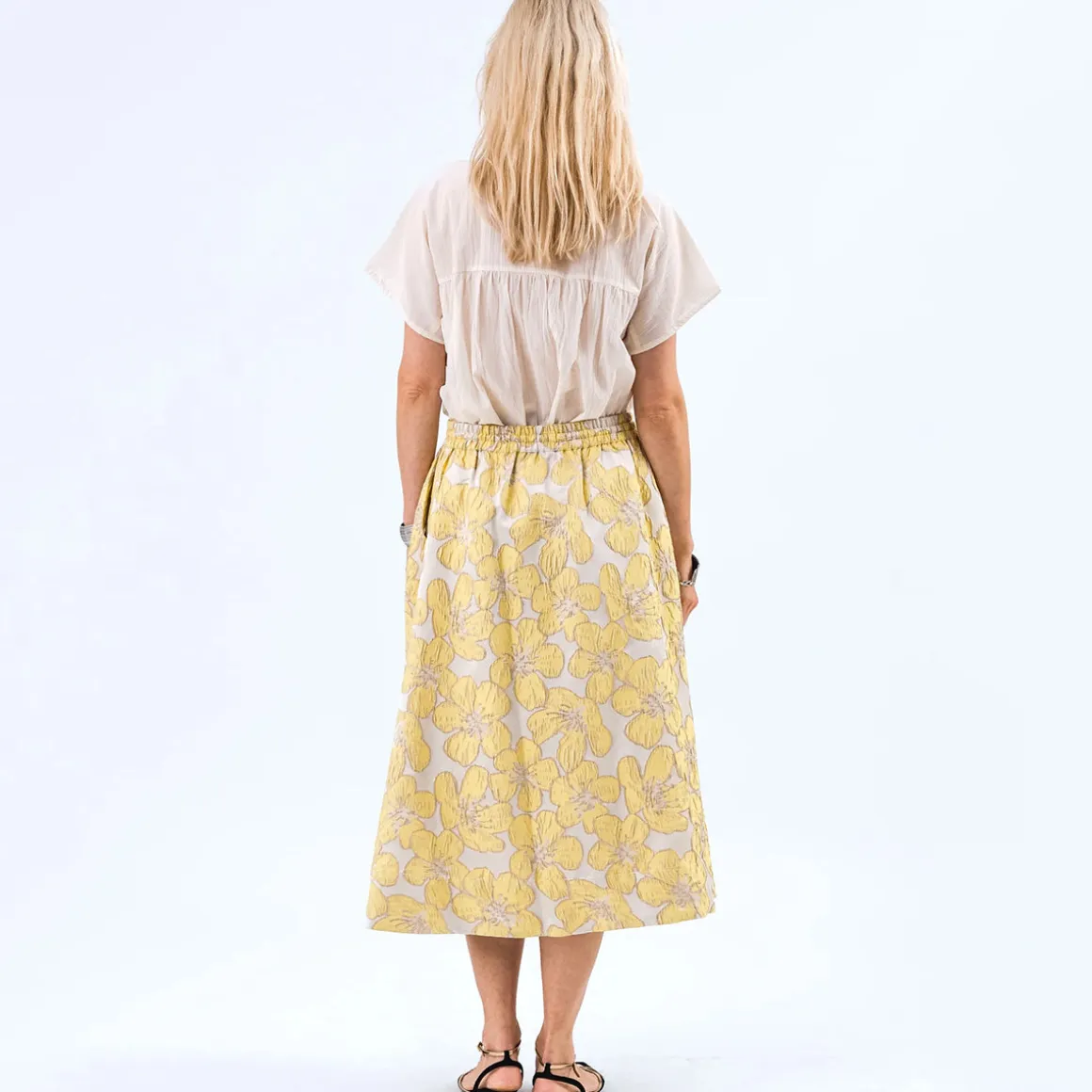 Mya Shirt in White by Lollys Laundry