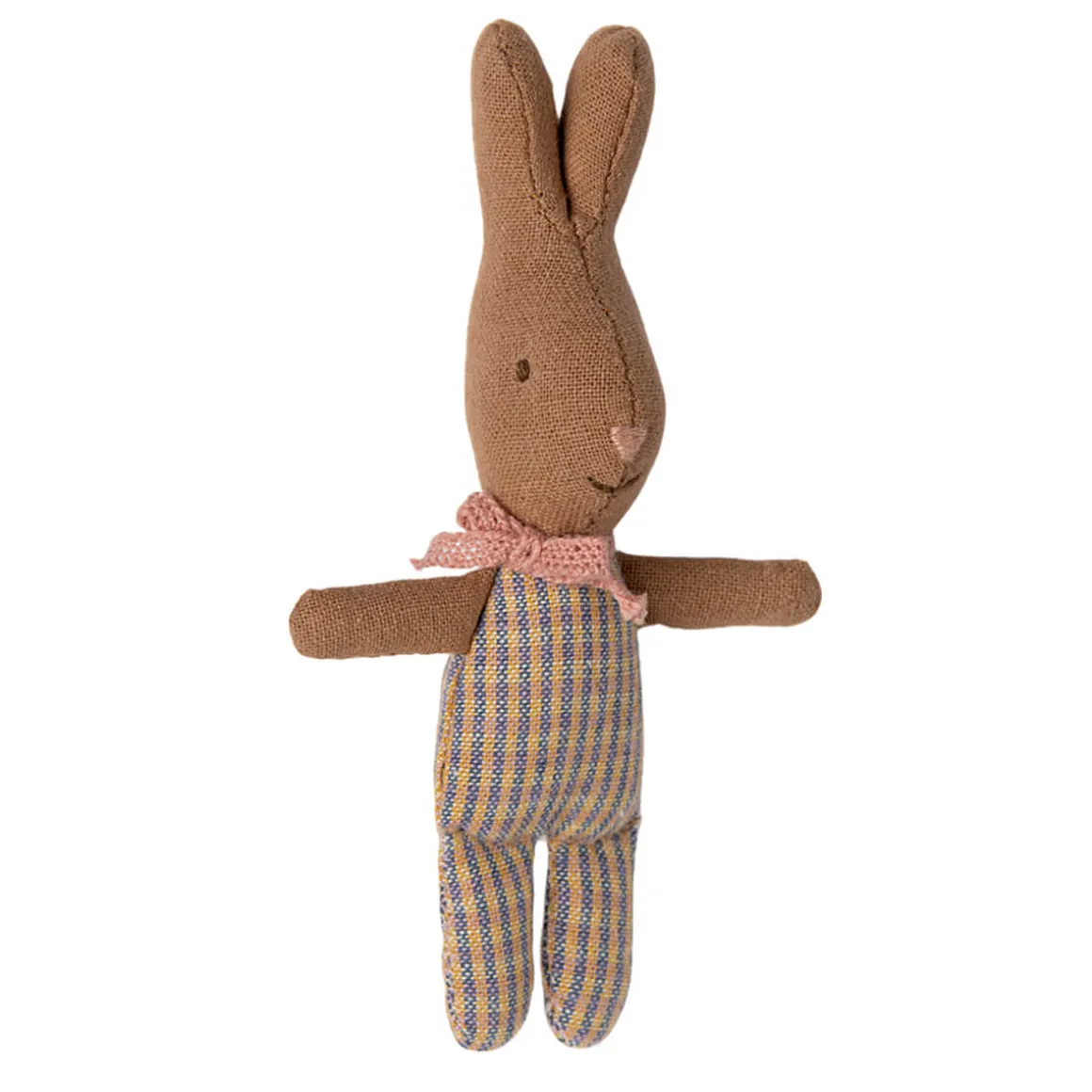 My Baby Bunny in Rose/Blue Check by Maileg