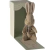My First Bunny in a Box in Brown by Maileg