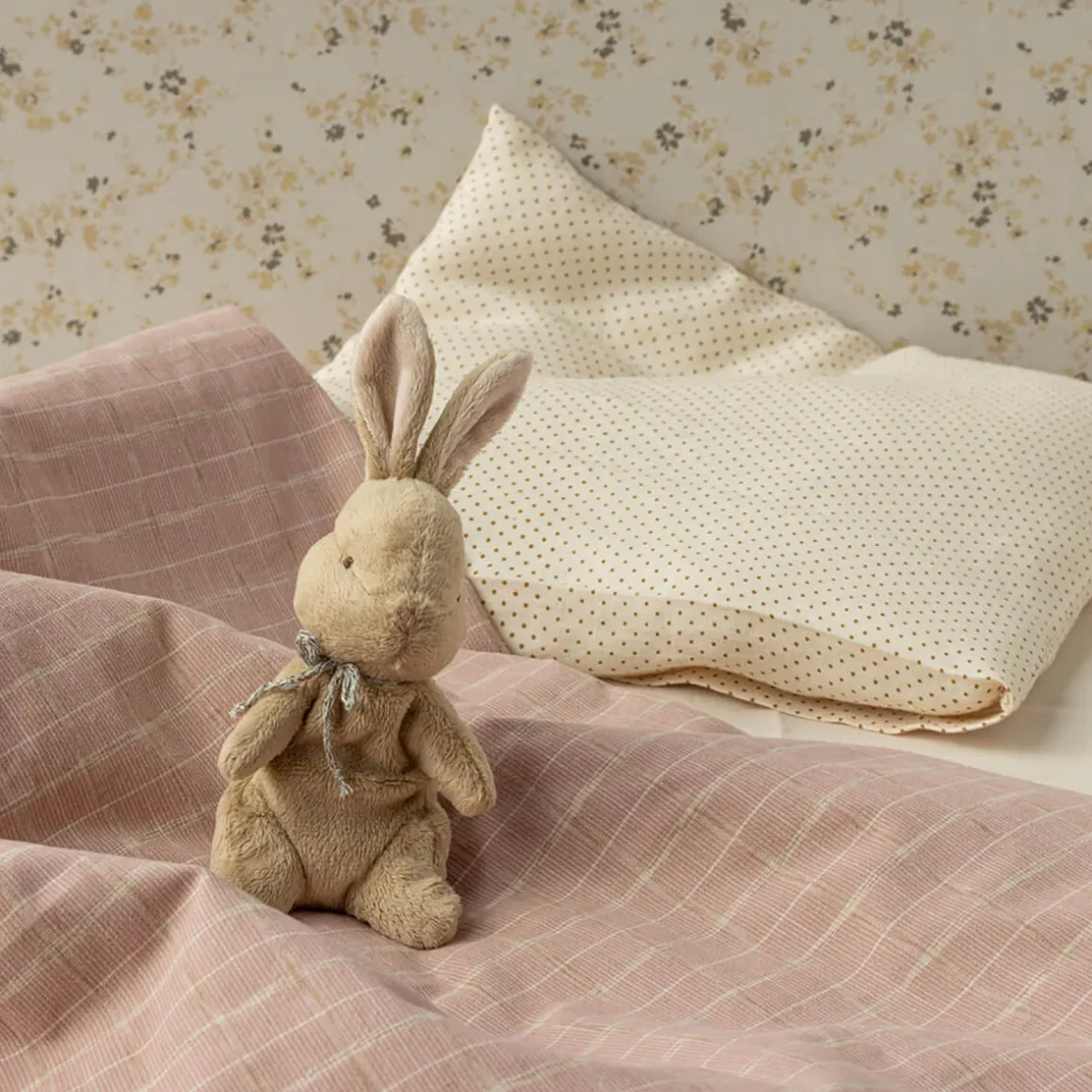 My First Bunny in a Box in Off-White by Maileg