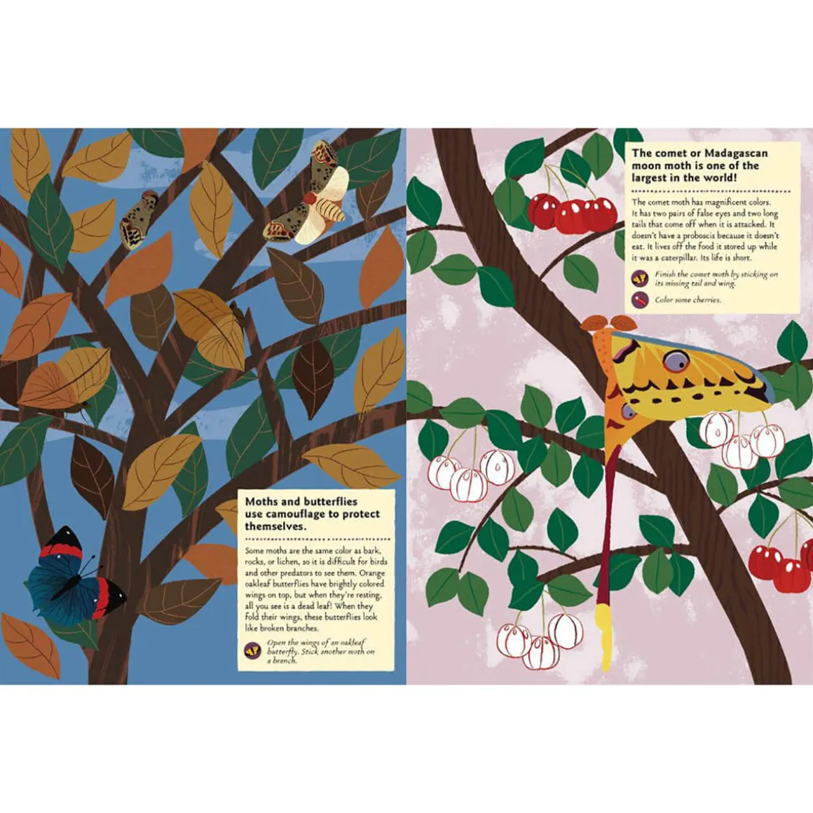 My Nature Sticker Activity Book: Butterflies of the World by Olivia Cosneau