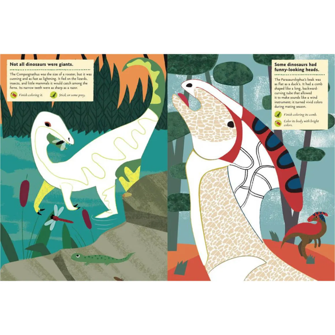 My Nature Sticker Activity Book: In the Age of Dinosaurs by Olivia Cosneau