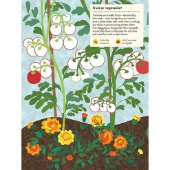 My Nature Sticker Activity Book: In the Vegetable Garden by Olivia Cosneau