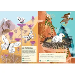 My Nature Sticker Activity Book: Animals Of The Mountains by Mariette Guigal