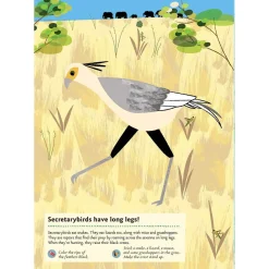 My Nature Sticker Activity Book: Animals Of The Savannah by Olivia Cosneau