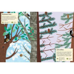 My Nature Sticker Activity Book: In The Forest by Olivia Cosneau
