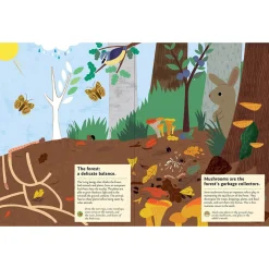 My Nature Sticker Activity Book: In The Forest by Olivia Cosneau