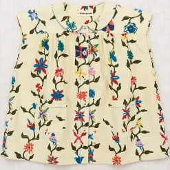 Nanna Tunic in Alabaster Botanica by Misha & Puff