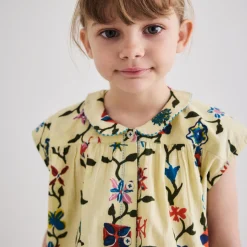 Nanna Tunic in Alabaster Botanica by Misha & Puff