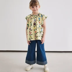 Nanna Tunic in Alabaster Botanica by Misha & Puff
