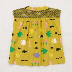 Nanna Tunic in Pistachio Daleyden Fête by Misha & Puff - Last Ones In Stock - 3-8 Years
