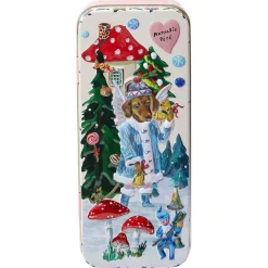 Nathalie Lete Christmas Forest Folk Hand Cream Tin by Heathcote & Ivory