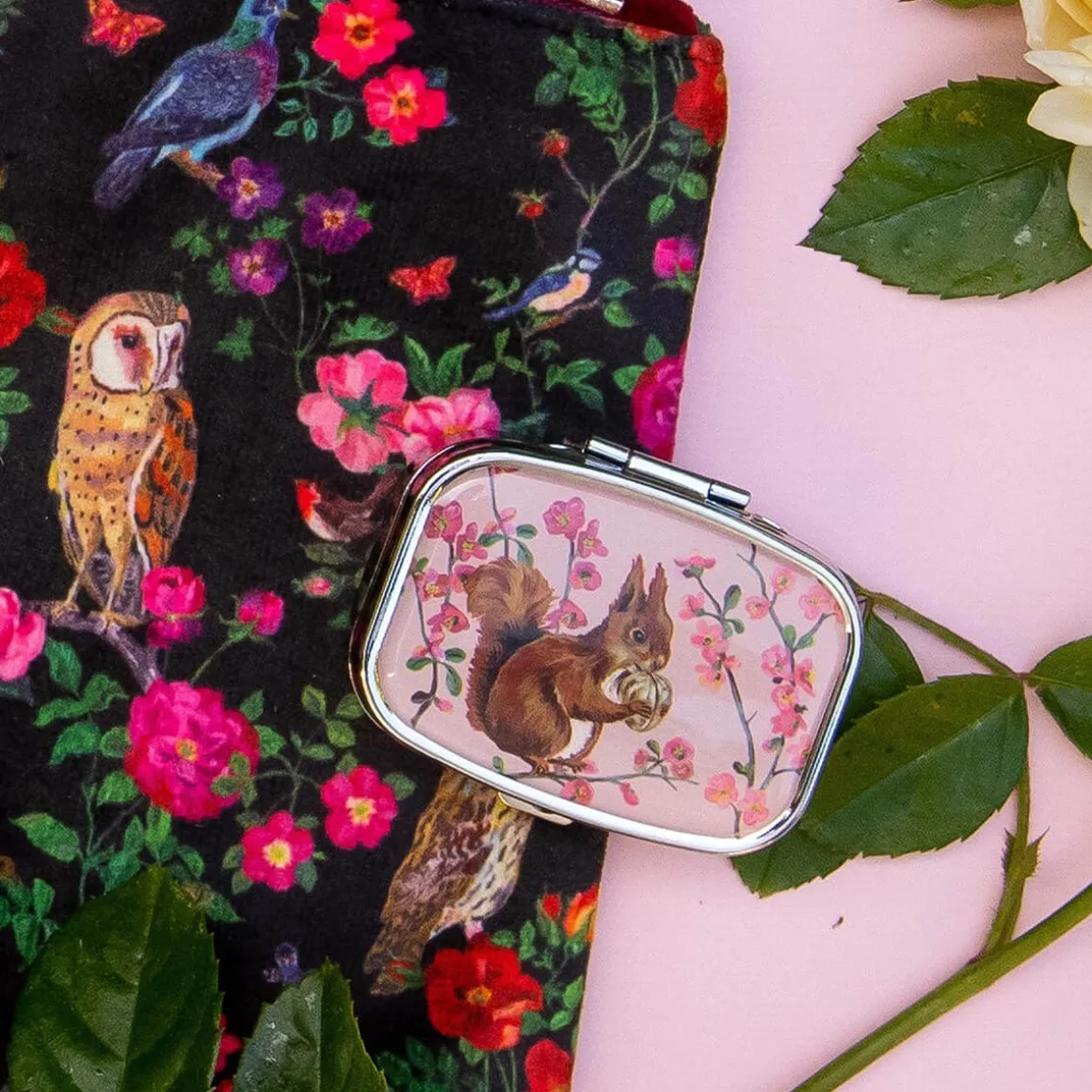 Nathalie Lete Forest Folk Lip Balm Compact by Heathcote & Ivory