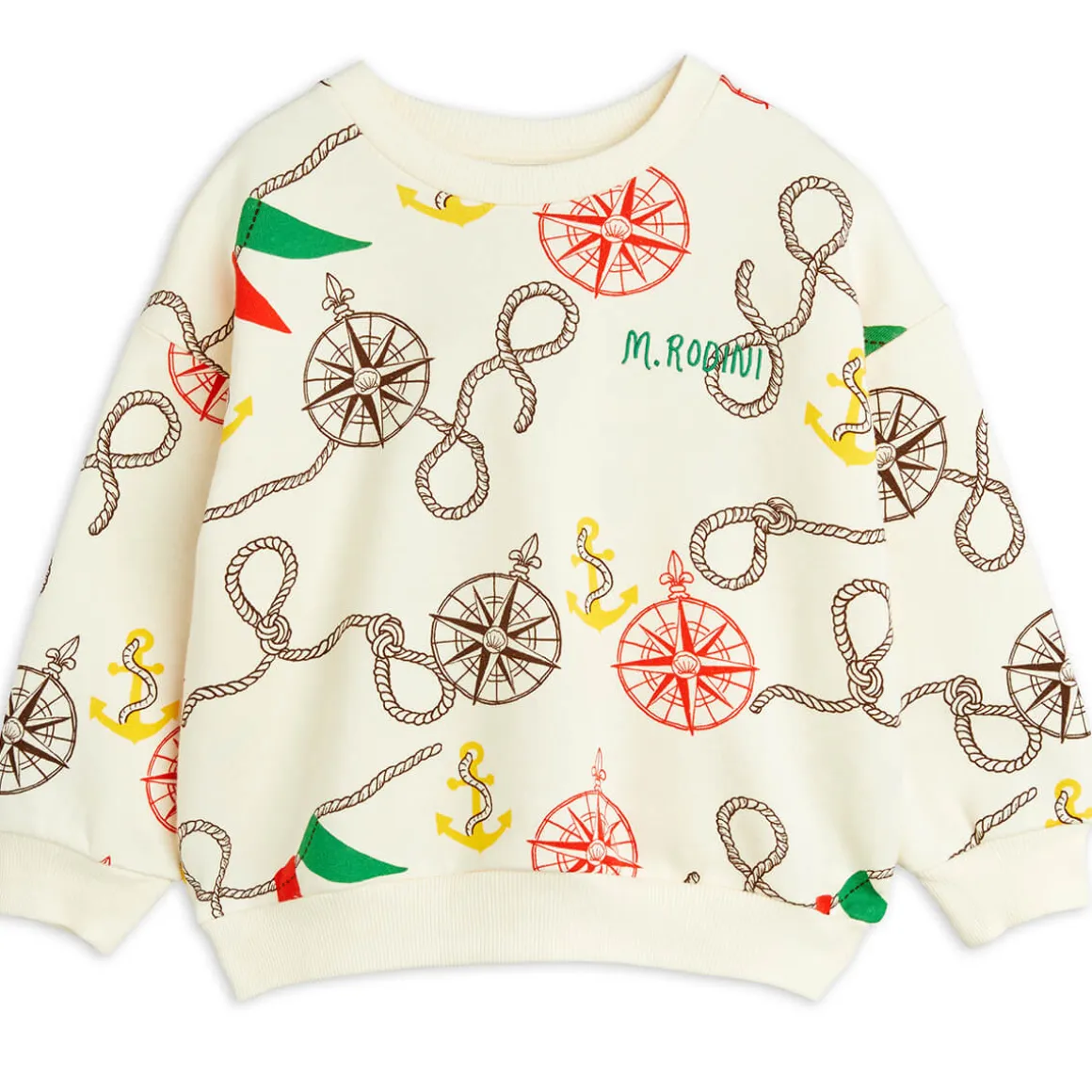 Nautical AOP Sweatshirt by Mini Rodini