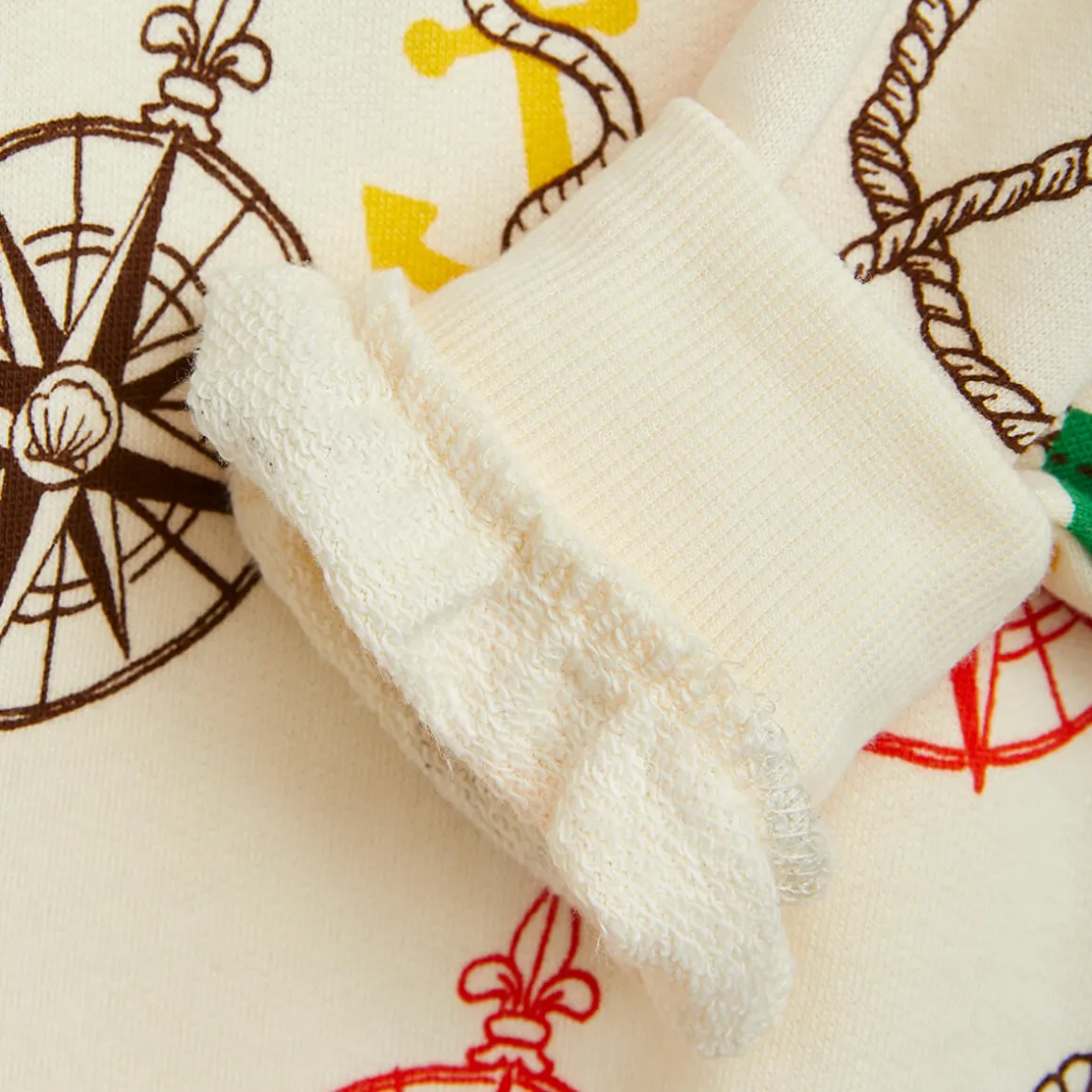 Nautical AOP Sweatshirt by Mini Rodini
