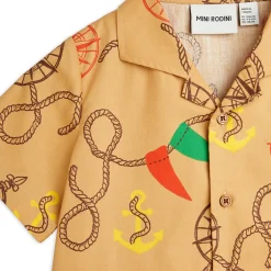Nautical Woven Shirt by Mini Rodini