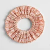 Neck Ruffle in Pink Domino by Polka Dot Club