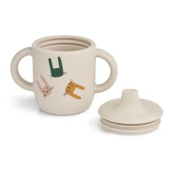 Neil Sippy Cup in Bunny / Sandy by Liewood
