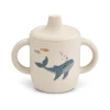 Neil Sippy Cup in Sea Creature / Sandy by Liewood