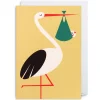 New Arrival Greetings Card by David Ryski for Lagom Design