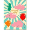 New Baby Clouds Greetings Card by Emma Cooter for 1973