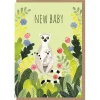 New Baby Greetings Card by Bex Parkin for Earlybird Designs