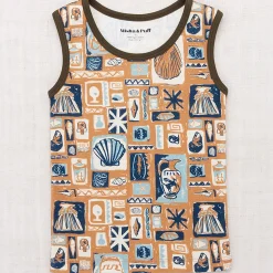 Nico Tank in Marigold Collection by Misha & Puff - Last One In Stock - 6 Years