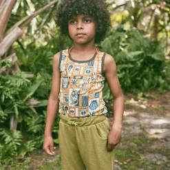 Nico Tank in Marigold Collection by Misha & Puff - Last One In Stock - 6 Years