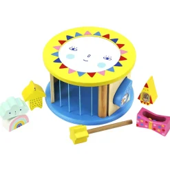 Night And Day Shape Sorter by Vilac