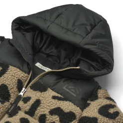 Niko Pile Jacket in Mega Leo / Oat Mix by Liewood