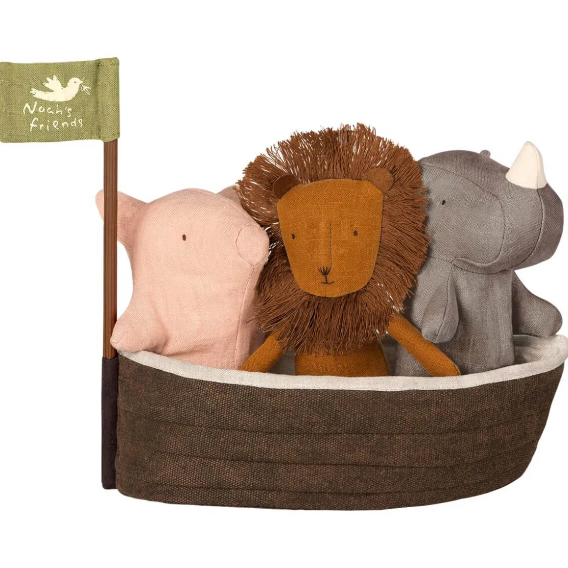 Noah's Ark With 3 Mini Animals by Maileg