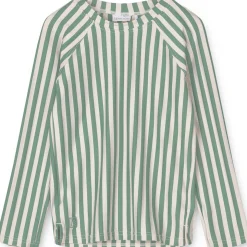 Noah Swim Tee in Peppermint / Crisp White by Liewood - Last One In Stock - 12-18 Months