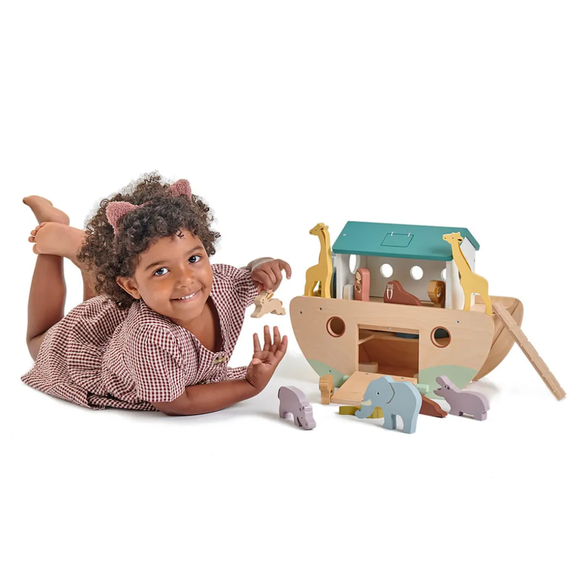 Noah's Wooden Ark by Tender Leaf Toys