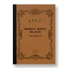 Noble Note Plain Notebook B5 (17.6cm x 25cm) in Brown by Life Japan