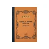 Noble Note Plain Notebook Mini A7 (10.5cm x 7.4cm) in Brown by Life Japan