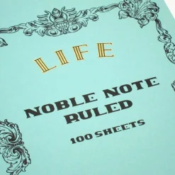 Noble Note Ruled Notebook A4 (21cm x 29.7cm) in Blue by Life Japan