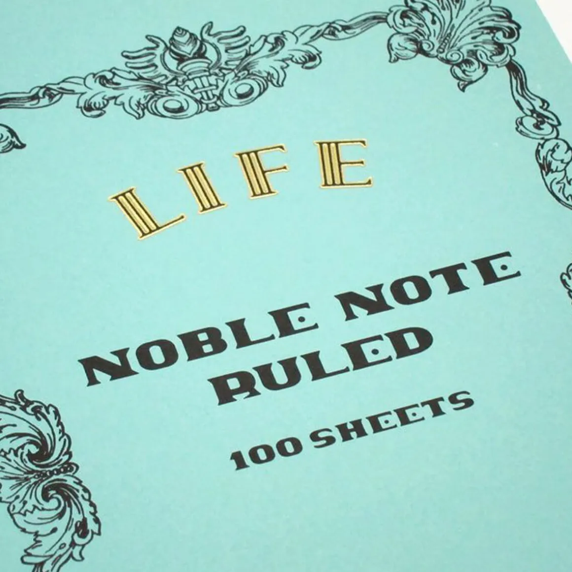 Noble Note Ruled Notebook A4 (21cm x 29.7cm) in Blue by Life Japan