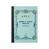 Noble Note Ruled Notebook Mini A7 (10.5cm x 7.4cm) in Blue by Life Japan