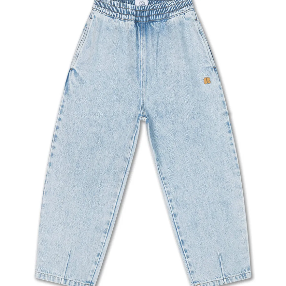 No Sweat Pant in Light Blue Denim by Repose AMS