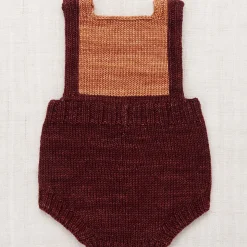 Nova Quilt Romper in Fig by Misha & Puff
