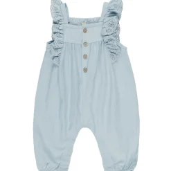 Nova Romper in Chambray by Quincy Mae