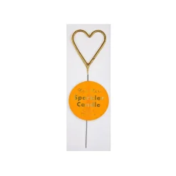 Numbered Sparkler Candles in Gold by Meri Meri