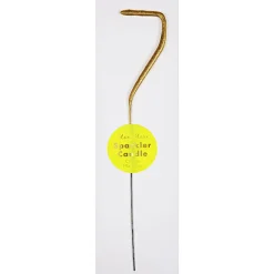 Numbered Sparkler Candles in Gold by Meri Meri