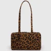 Nylon Bowler Bag in Leopard by Baggu