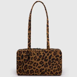Nylon Bowler Bag in Leopard by Baggu
