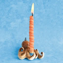 Octopus Ceramic Cake Topper by Camp Hollow