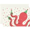 Octopus Greetings Card by Lydia Nichols for Card Nest