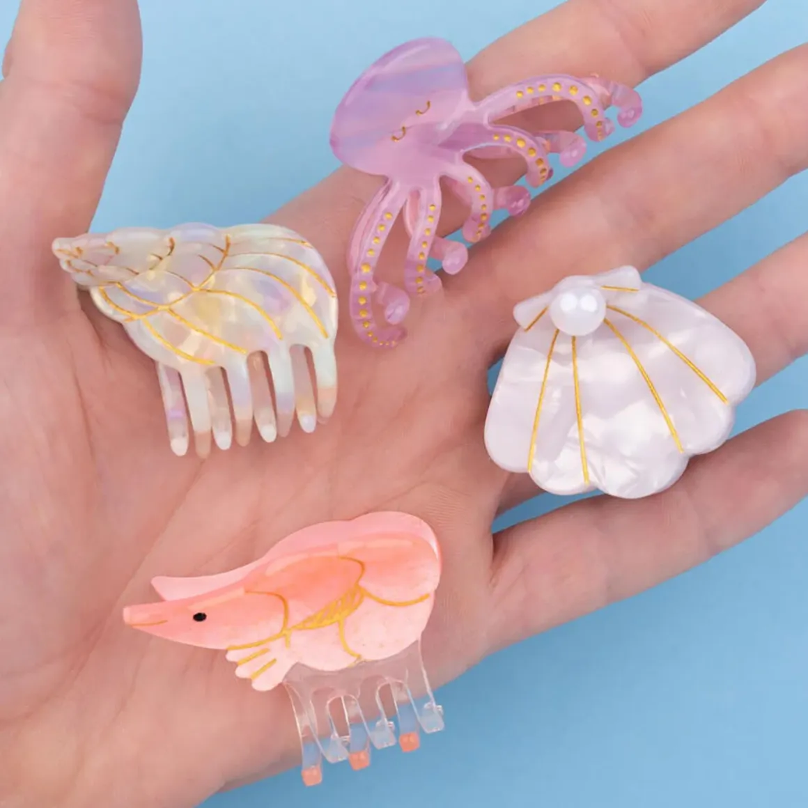 Octopus Mini Hair Claw by Coucou Suzette