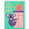 Oh Happy Day Koala Greetings Card by Allison Black for Lagom Design