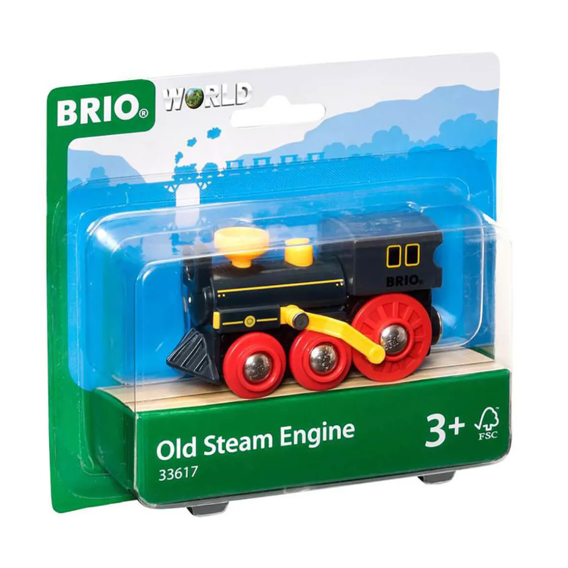 Old Steam Engine by Brio